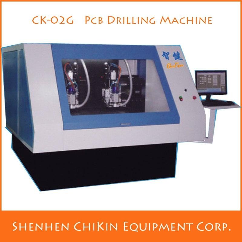 High Accuracy 2 Axis 0.005mm CNC Router PCB Drilling & Milling Machine China