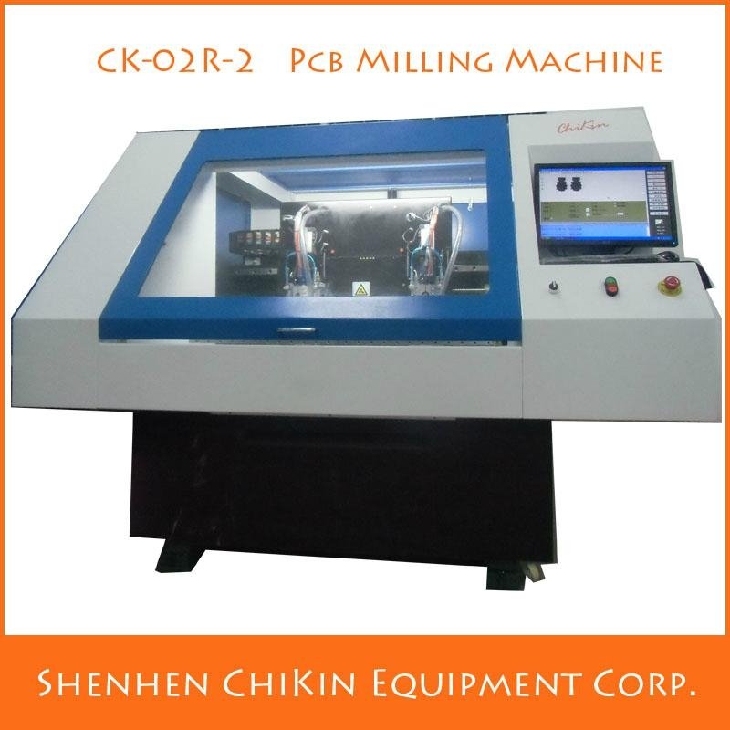 2015 high quality 2 axis PCB milling machine China Chikin 1