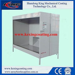 China Hot Selling Manual Powder Coating Spray Booth