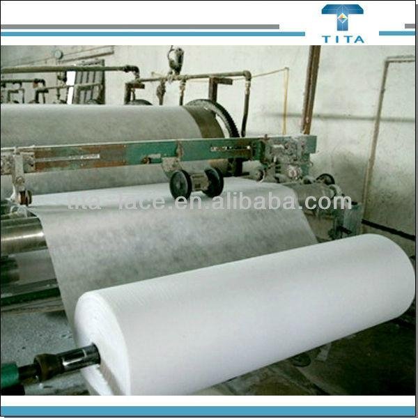 non woven fabric,90'c hot water soluble paper,embroidery backing 