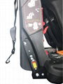 Baby car seat with isofix and top tether 4