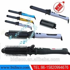 best quality beauty salon automatic ceramic hair curlers with colorful handle