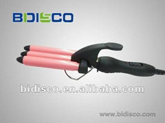 Hot Selling Mini Travel Triple Barrel Wave Curling Iron