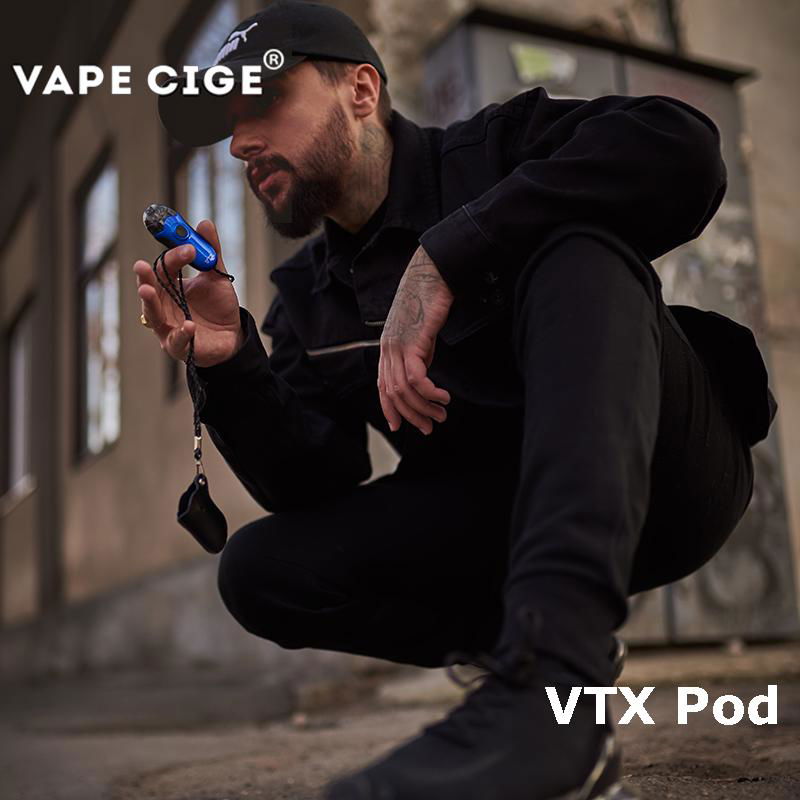 VTX Pod with refillable cartridge 480mah Li battery 3