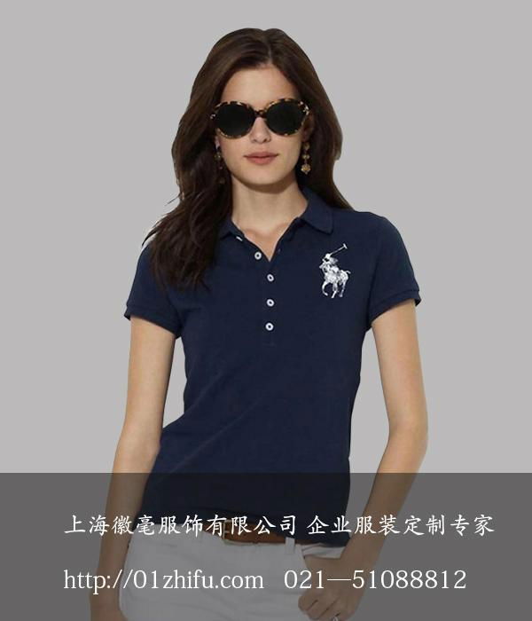 上海徽毫女式T恤订制 2