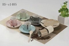 Ceramic cup & saucer