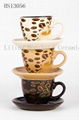 Ceramic cup & saucer 1