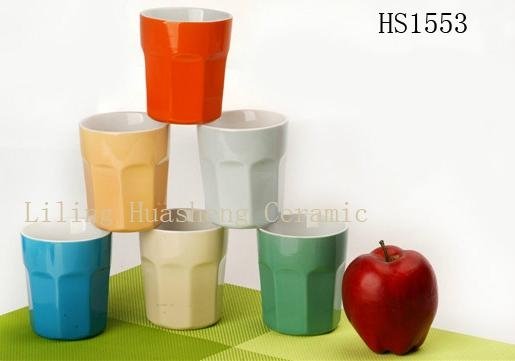 Ceramic mug without hand