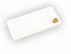 Super slim portable 5000mAh power bank