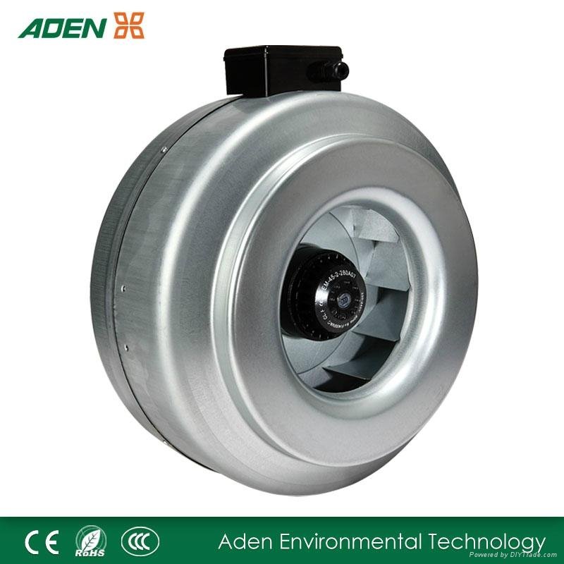 CE high pressure 3 year warranty silent inline duct fan