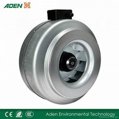 Round duct ventilation centrifugal fan