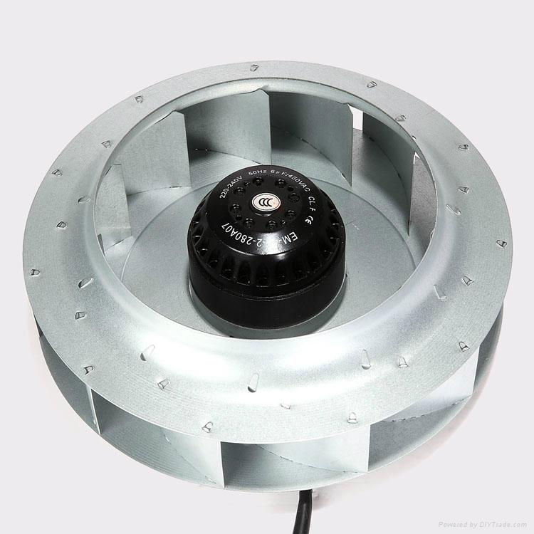 Circle Duct Fans, Ball Bearing motor with low temperture rise, professional cent 2