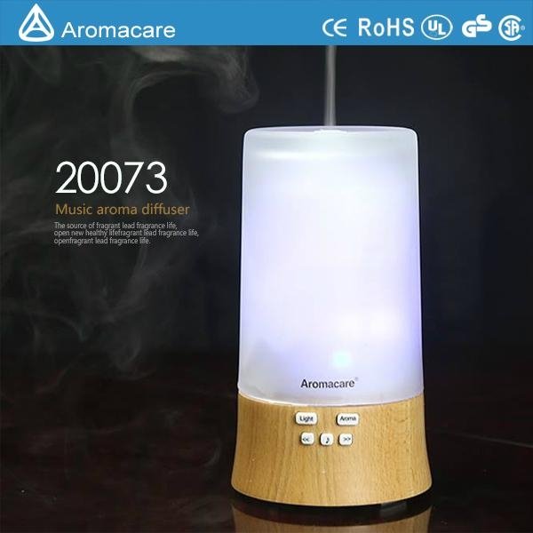 NEW!Aromacare 120ml real woo   lass Zen Music altrasonic humidifier for home 2