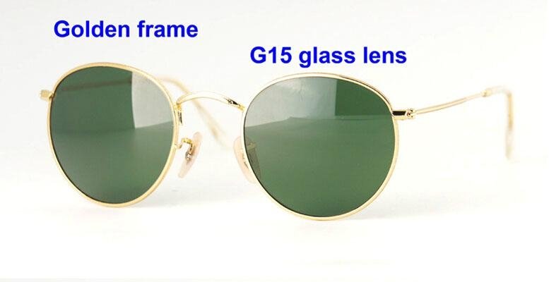 Wholesale AAAAA quality Round frame 3447 fashion Sunglasses glasses cheap price 2