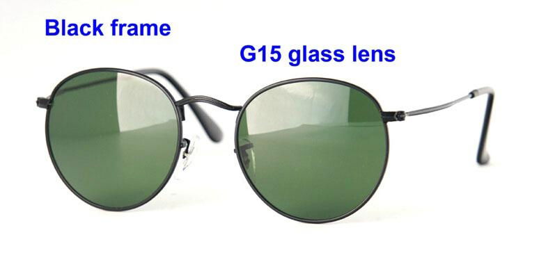 Wholesale AAAAA quality Round frame 3447 fashion Sunglasses glasses cheap price 3