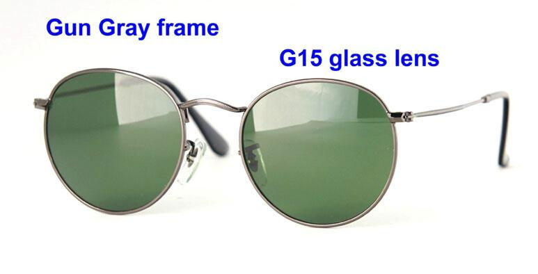 Wholesale AAAAA quality Round frame 3447 fashion Sunglasses glasses cheap price 4