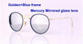 Highest quality Folding Round frame 3517 Sunglasses glasses cheap price   4