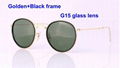 Highest quality Folding Round frame 3517 Sunglasses glasses cheap price   3