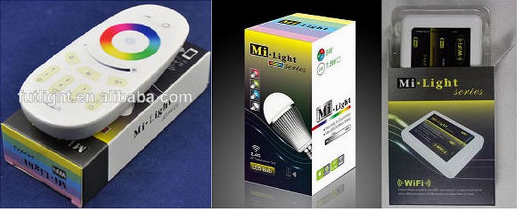 remote control color temperature and brightness adjustable WiFi led bulb 4
