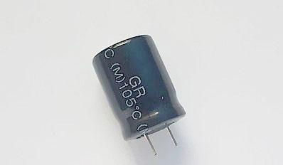 Aluminum electrolytic capacitor Standard products(GR series)