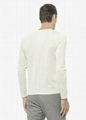 men wool cashmere sweater chest stripe sweater  3