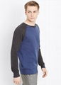 cotton cashmere sweater men crew neck sweaters two colors knitwear 2