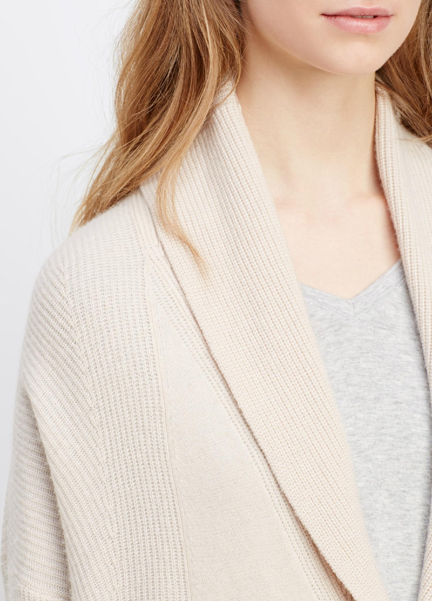shawl collar cardigan sweater women