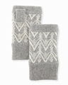 pure cashmere fingerless gloves warm