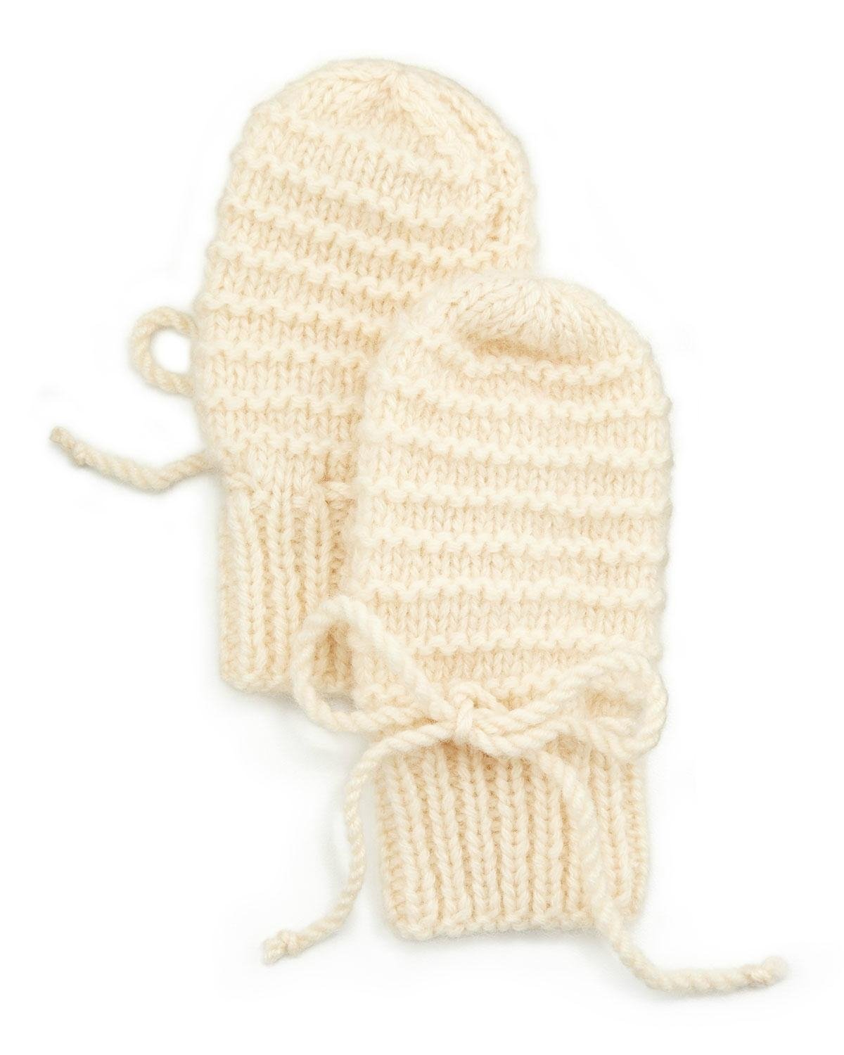 cute cashmere mittens warm knitted cashmere baby gloves 