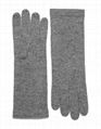 long Cashmere Gloves warm knitted gloves three colors slim fit gloves 3