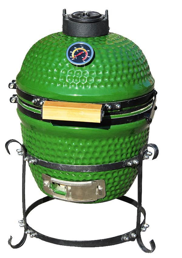 Auplex Mini Portable Charcoal Kamado BBQ 2