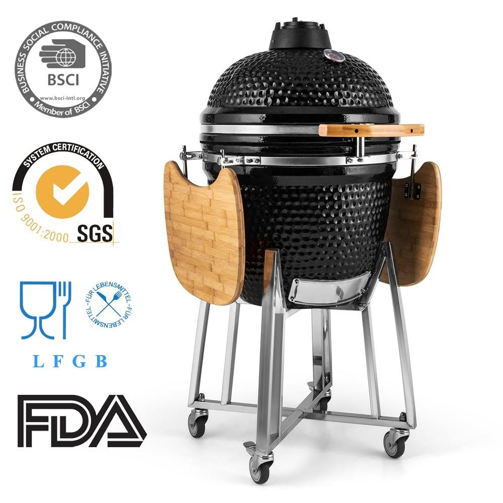 China Manufacture Ceramic Charcoal Grill