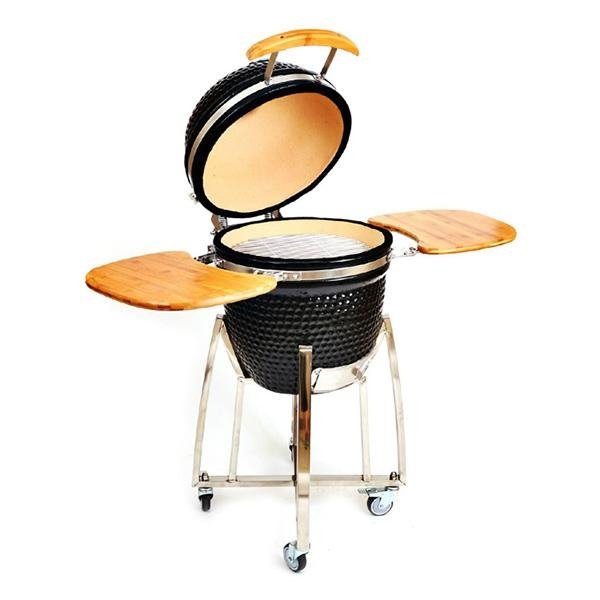 Home Garden Ceramic Charcoal Barbecue Grill 3