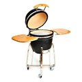 Home Garden Ceramic Charcoal Barbecue Grill 3