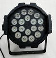 18*3W RGB Tri-color 3 in 1 LED Par Light 1