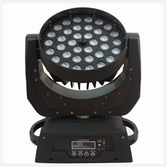 36X10W moving head with zoom wash Light