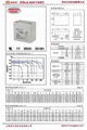 鸿贝12V55AHUPS铅酸蓄电池 2