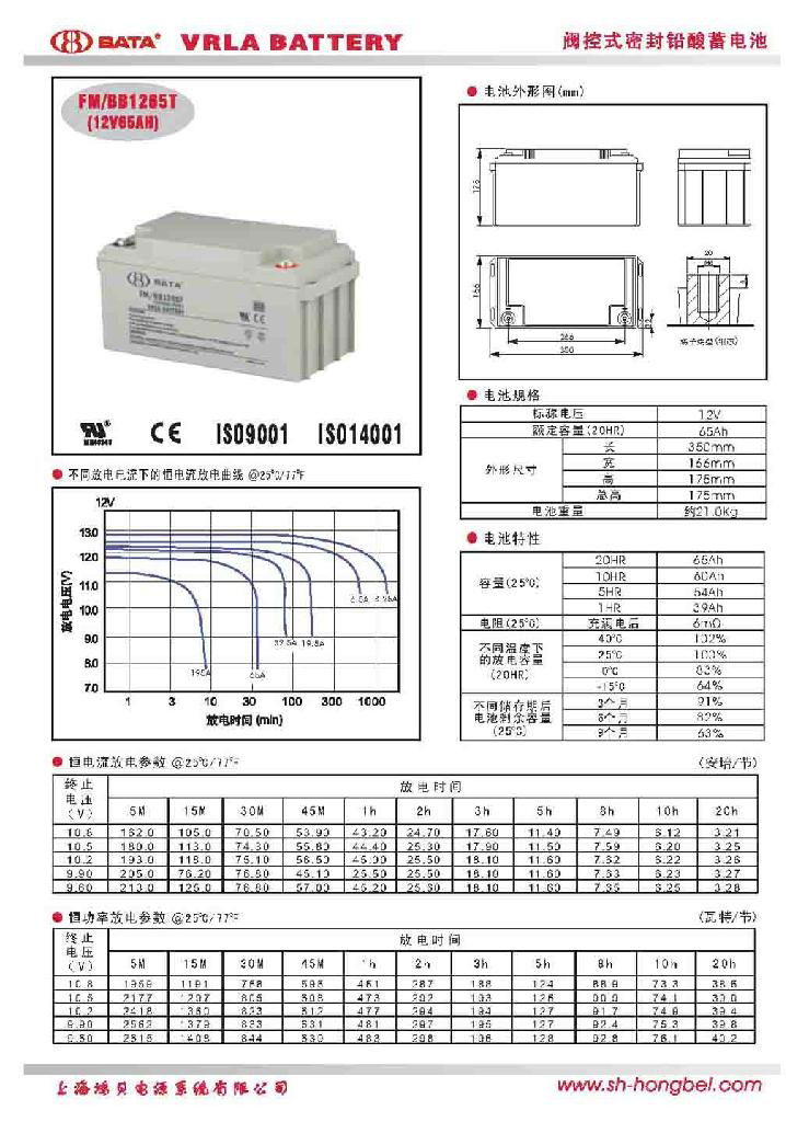 12V65AH太阳能胶体蓄电池  2