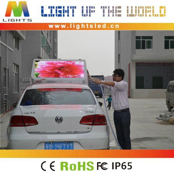 taxi top led display  3