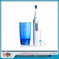Water Jet Pik Power Dental Flosser Sonic Toothbrush Oral Irrigation