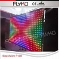 china supplier flexible LED backdrops LED vision video curtain 2