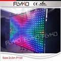 Stage Backdrop RGB Light Effects LED Video Curtain 5