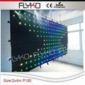  RGB 3in1 Video Effect LED Video Curtain  4