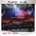 amazing flexible led curtain display xxx videos led video curtain 1