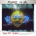 amazing flexible led curtain display xxx videos led video curtain 2