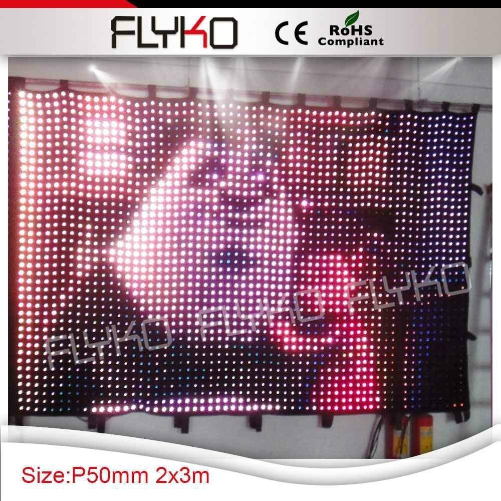 china sexy video curtain led display curtain led video curtain 2