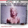 china sexy video curtain led display curtain led video curtain 4