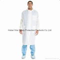 Disposable Non Woven Lab coat-China-Manufacturer-Hubei Xtra Safety Protection 1