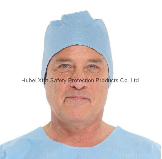 Disposable Non Woven Surgical Cap-China-Manufacturer-Xtra Safety 2