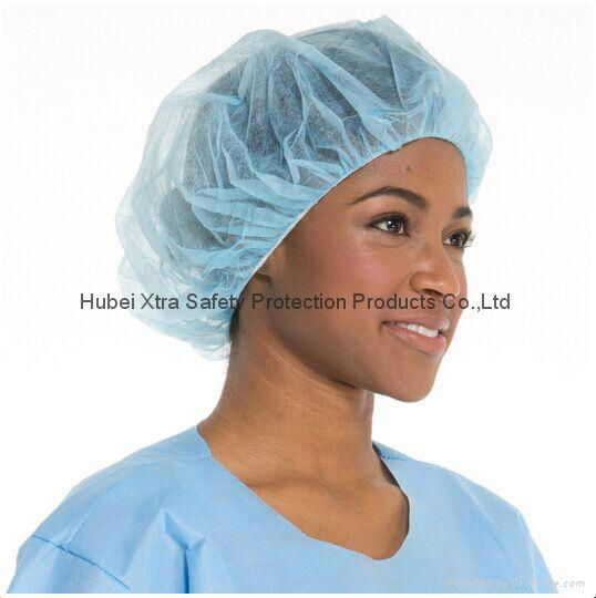 Disposable Non Woven Bouffant Cap-China-Manufacturer-Hubei Xtra Safety 